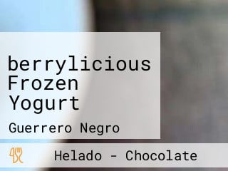 berrylicious Frozen Yogurt