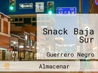 Snack Baja Sur