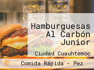 Hamburguesas Al Carbón Junior