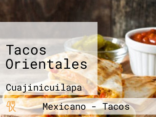 Tacos Orientales