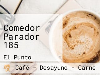 Comedor Parador 185