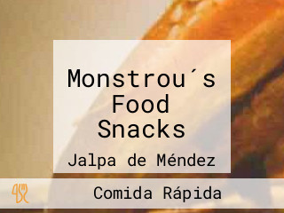 Monstrou´s Food Snacks