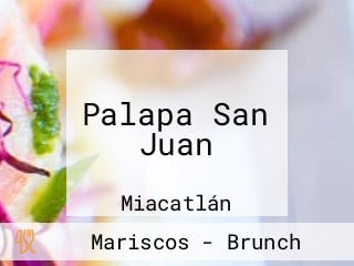 Palapa San Juan