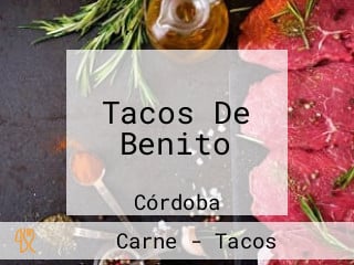 Tacos De Benito