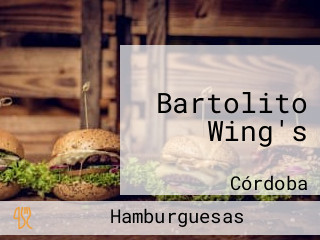 Bartolito Wing's