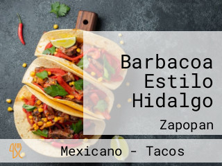 Barbacoa Estilo Hidalgo