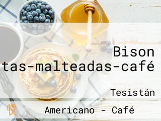 Bison Alitas-malteadas-café