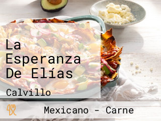 La Esperanza De Elías