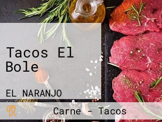 Tacos El Bole