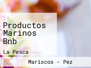 Productos Marinos Bnb