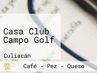 Casa Club Campo Golf