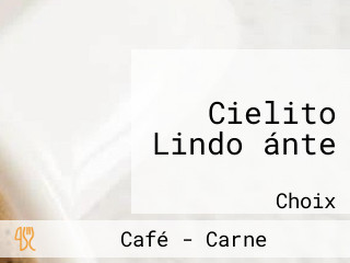 Cielito Lindo ánte