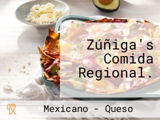 Zúñiga's Comida Regional.