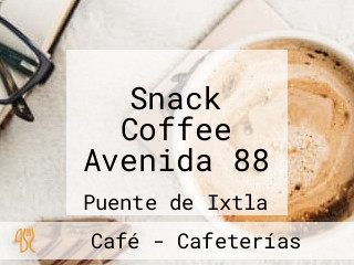 Snack Coffee Avenida 88