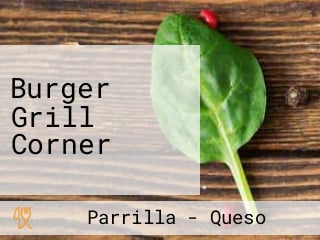 Burger Grill Corner