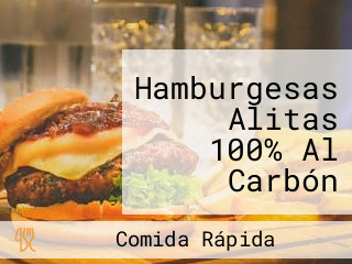 Hamburgesas Alitas 100% Al Carbón Reyes Burger