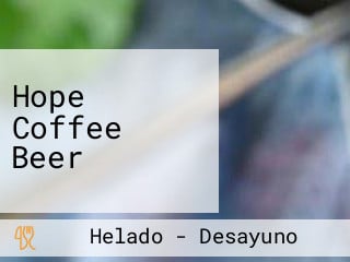 Hope Coffee Beer