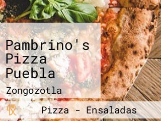 Pambrino's Pizza Puebla