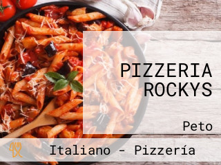 PIZZERIA ROCKYS