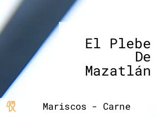 El Plebe De Mazatlán