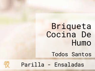 Briqueta Cocina De Humo