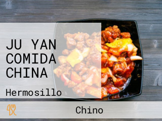 JU YAN COMIDA CHINA