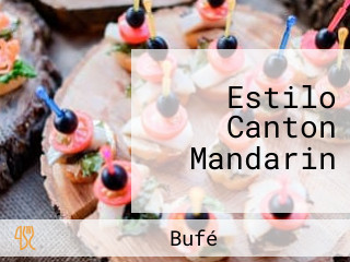 Estilo Canton Mandarin