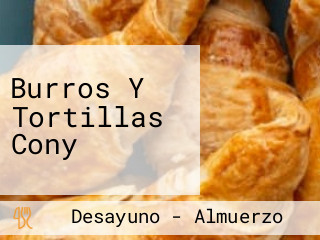 Burros Y Tortillas Cony