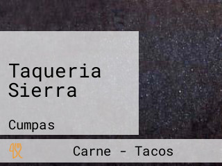 Taqueria Sierra