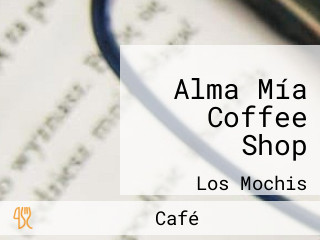 Alma Mía Coffee Shop