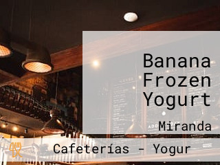 Banana Frozen Yogurt