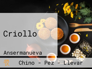 Criollo