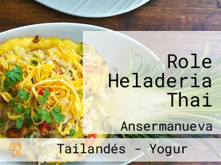 Role Heladeria Thai