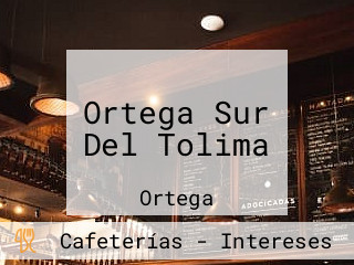 Ortega Sur Del Tolima