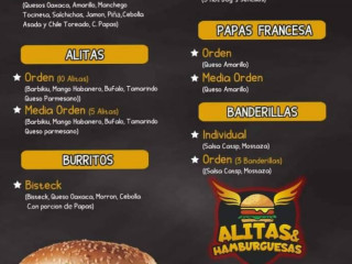 Hamburguesas Alitas