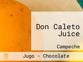 Don Caleto Juice