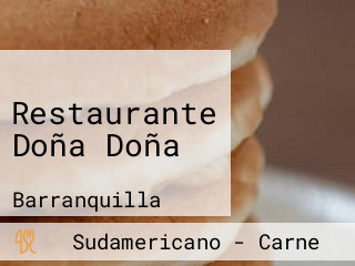 Restaurante Doña Doña