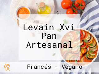 Levain Xvi Pan Artesanal