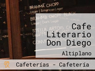 Cafe Literario Don Diego