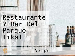 Restaurante Y Bar Del Parque Tikal