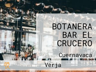 BOTANERA BAR EL CRUCERO