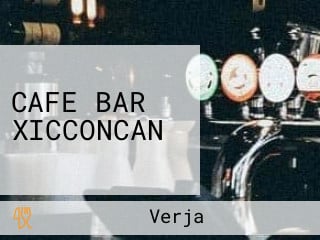 CAFE BAR XICCONCAN