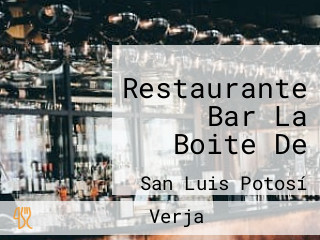 Restaurante Bar La Boite De