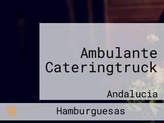 Ambulante Cateringtruck