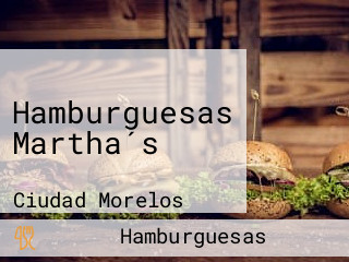 Hamburguesas Martha´s