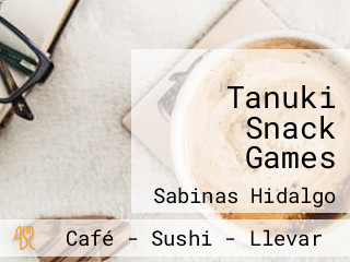 Tanuki Snack Games