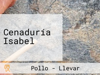 Cenaduría Isabel