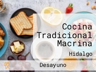Cocina Tradicional Macrina