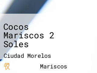 Cocos Mariscos 2 Soles