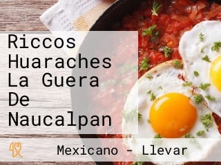 Riccos Huaraches La Guera De Naucalpan